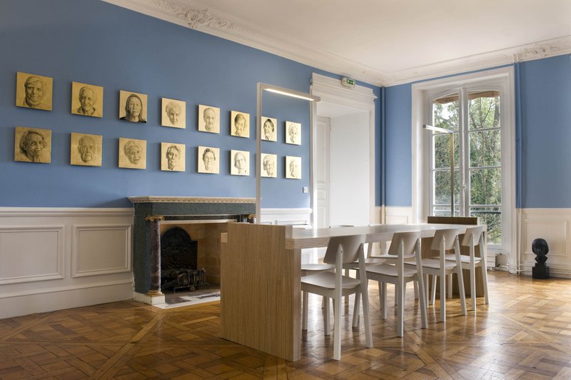 <p>Salon bleu de la Maison nationale de artistes</p>